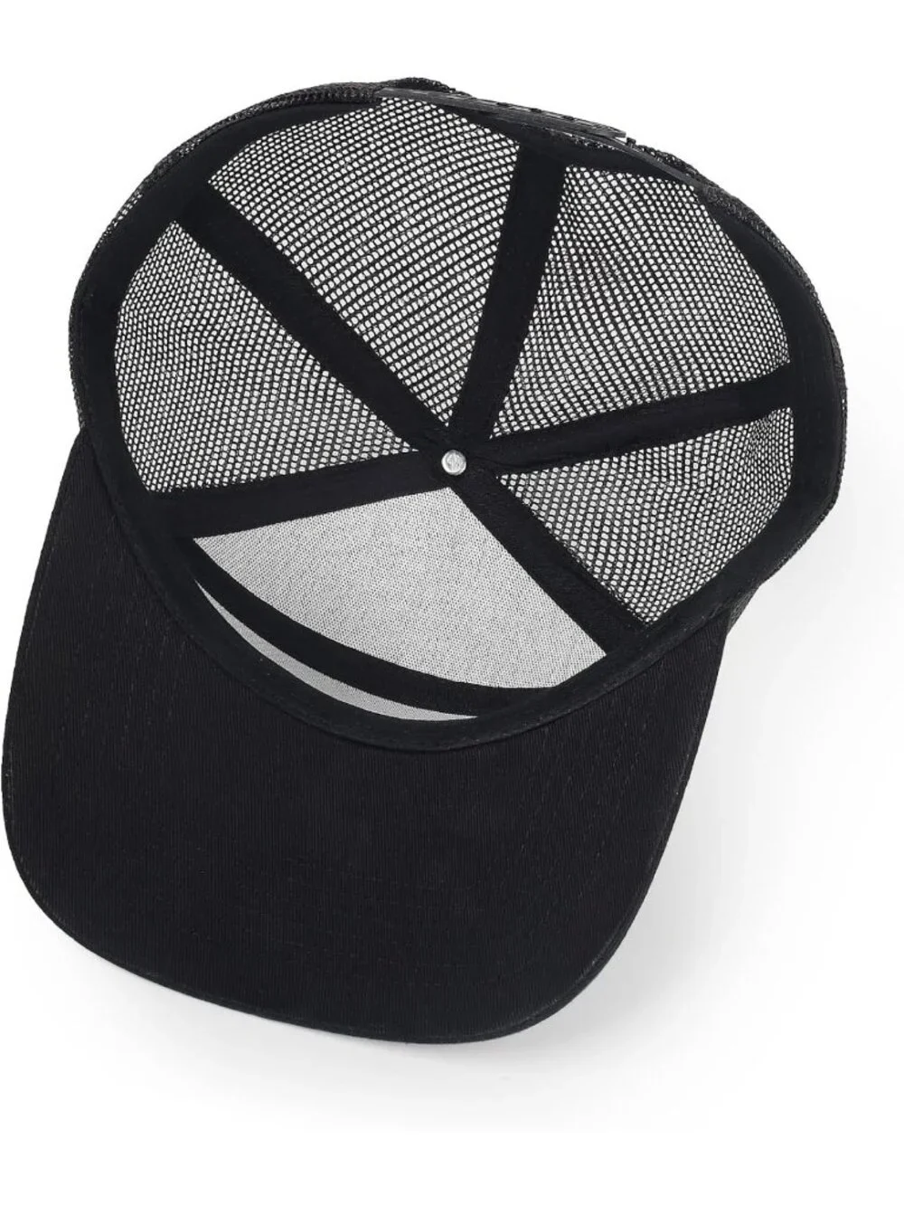 3Pcs Adjustable Trucker Hats | 7 Panel Snapback Flat Brim Caps for Men & Women